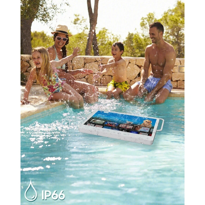 15.6-inch Portable Waterproof Smart TV - Battery Powered